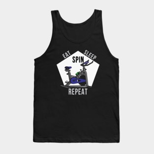 Eat Sleep Spin Repeat Tank Top